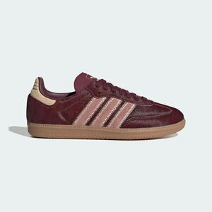 [NEW] Women's adidas Samba OG Shoes 'Maroon' JP5330